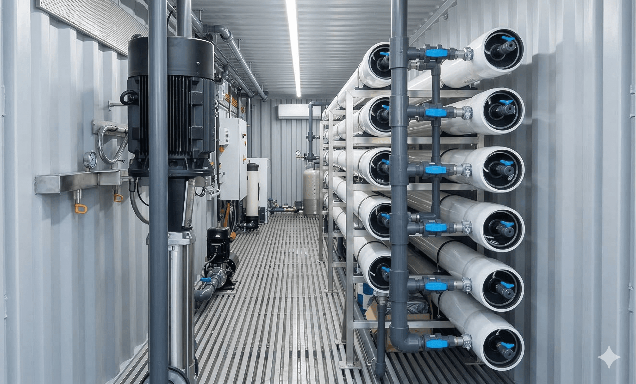 Konteyner İçi Su Arıtma Sistemi